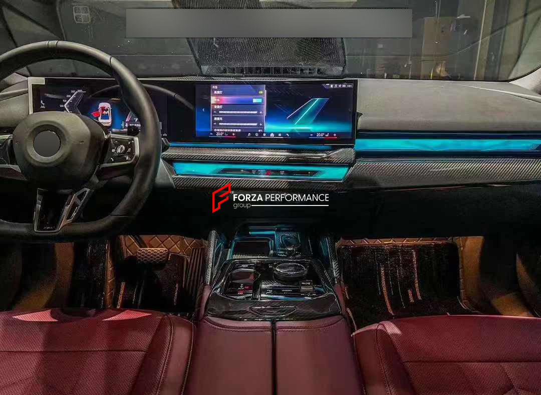 DRY CARBON INTERIOR KIT for BMW 5 SERIES G60 2023+