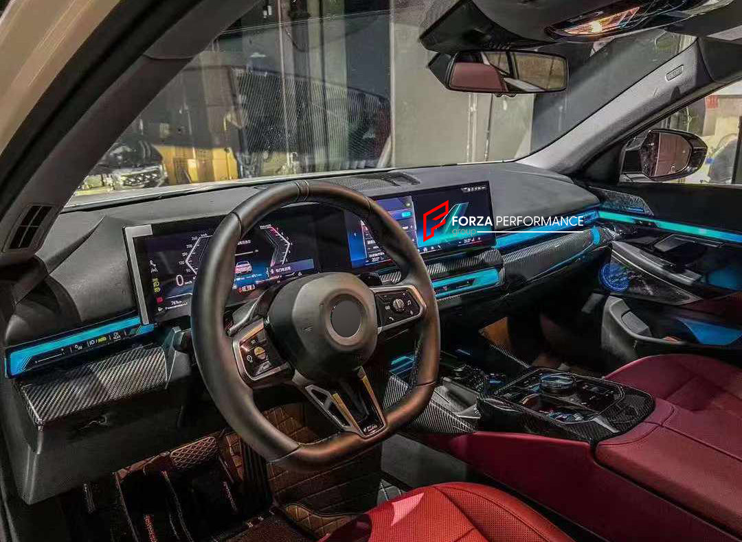 DRY CARBON INTERIOR KIT for BMW 5 SERIES G60 2023+