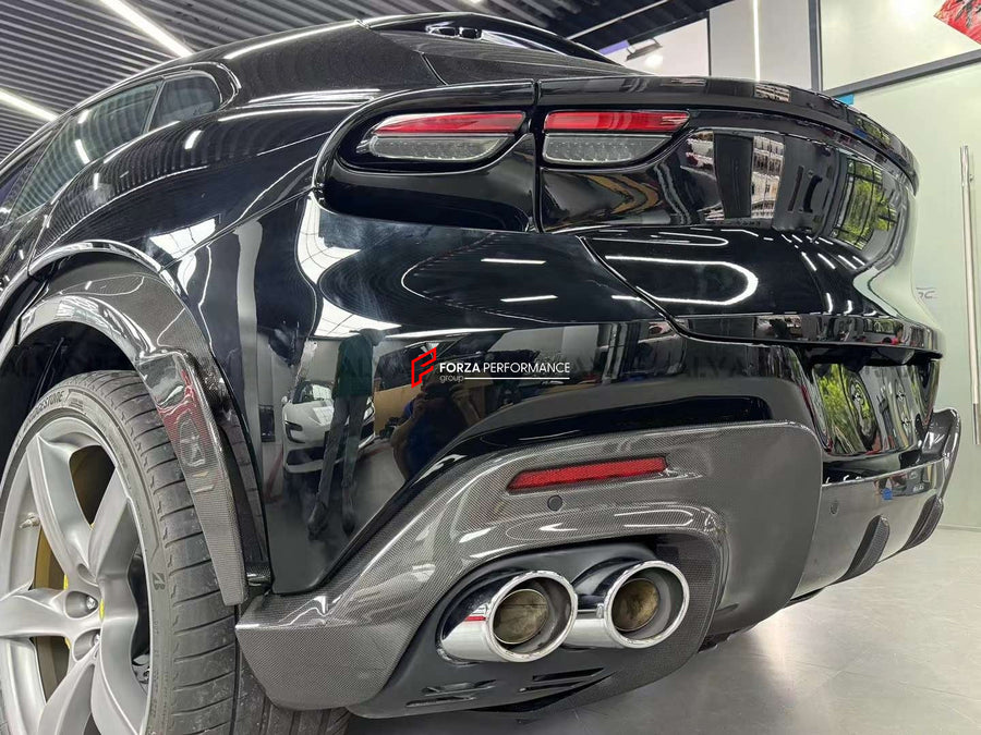 Buy Now DRY CARBON REAR DIFFUSER for FERRARI PUROSANGUE and upgrade car parts from SIR Tuning at the Best Price. Headlights, Tail lights, Bodykits, Navigations, body kit and more - Fast & Free Shipping within Europe, US & Worldwide.