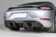 DRY CARBON REAR DIFFUSER for PORSCHE 982 718 CAYMAN BOXSTER 2016+