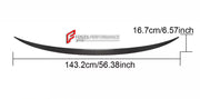 DRY CARBON REAR SPOILER for BENTLEY BENTAYGA 2015 - 2020