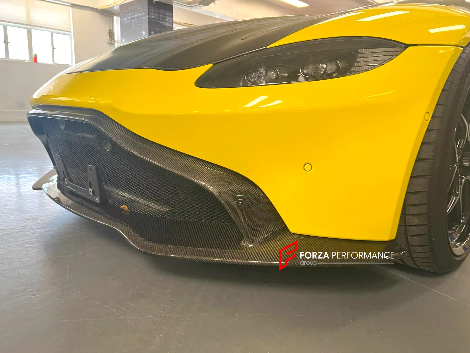 CARBON FRONT LIP for ASTON MARTIN VANTAGE AM6 2018 - 2024