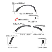 CARBON FENDER FLARES for AUDI RSQ8 2021+