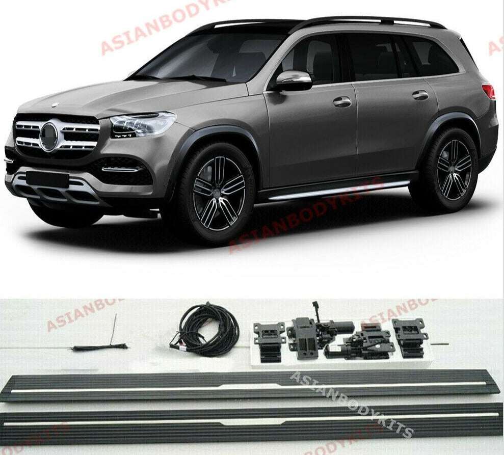 Buy Now ELECTRIC SIDE STEP DEPLOYABLE RUNNING BOARDS for MERCEDES BENZ GLS X167 GLS450 GLS580 2020+ and upgrade car parts from SIR Tuning at the Best Price. Headlights, Tail lights, Bodykits, Navigations, body kit and more - Fast & Free Shipping within Europe, US & Worldwide.