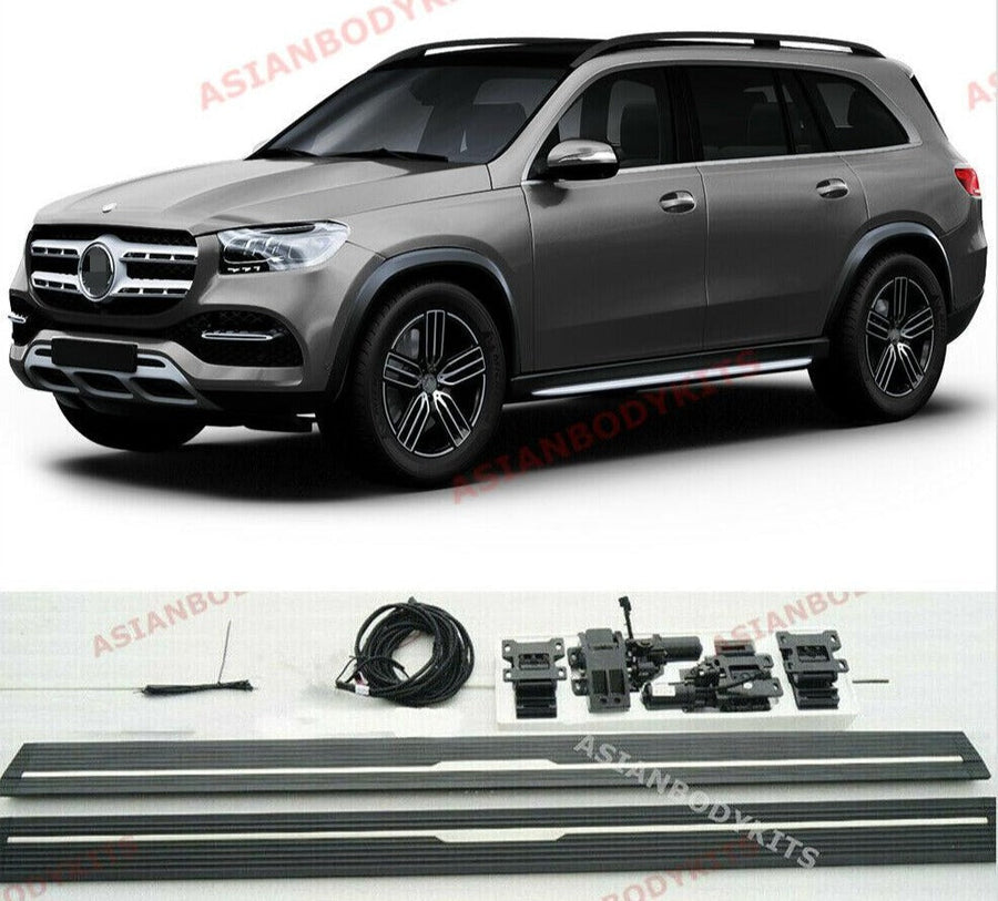 Buy Now ELECTRIC SIDE STEP DEPLOYABLE RUNNING BOARDS for MERCEDES BENZ GLS X167 GLS450 GLS580 2020+ and upgrade car parts from SIR Tuning at the Best Price. Headlights, Tail lights, Bodykits, Navigations, body kit and more - Fast & Free Shipping within Europe, US & Worldwide.