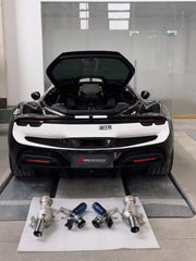 EXHAUST BYPASS SYSTEM for FERRARI 296 GTB GTS 3.0T