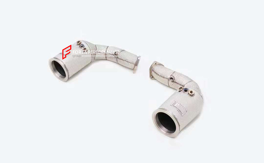 Buy Now EXHAUST DOWNPIPE for AUDI RSQ8 4.0T and upgrade car parts from SIR Tuning at the Best Price. Headlights, Tail lights, Bodykits, Navigations, Exhaust system and more - Fast & Free Shipping within Europe, US & Worldwide.