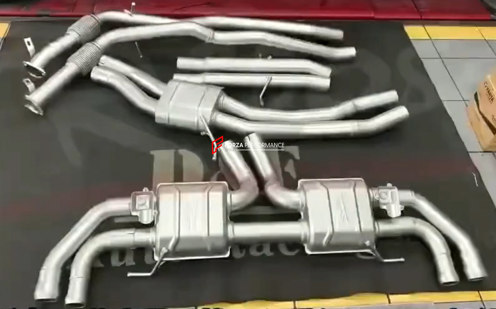 EXHAUST SYSTEM for BENTLEY BENTAYGA PL71 FACELIFT 4.0T 2020+