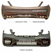 CONVERSION MERCEDES BENZ S CLASS W222 FACELIFT AMG BODY KIT for MERCEDES BENZ S CLASS W222 S63 S550 2013 - 2017