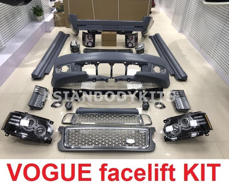 CONVERSION RANGE ROVER VOGUE L322 AUTOBIOGRAPHY FACELIFT BODY KIT for RANGE ROVER VOGUE L322 2002 - 2009