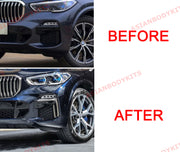FOG LAMP COVERS FOR BMW X5 G05 2018+ WITH M PACKAGE