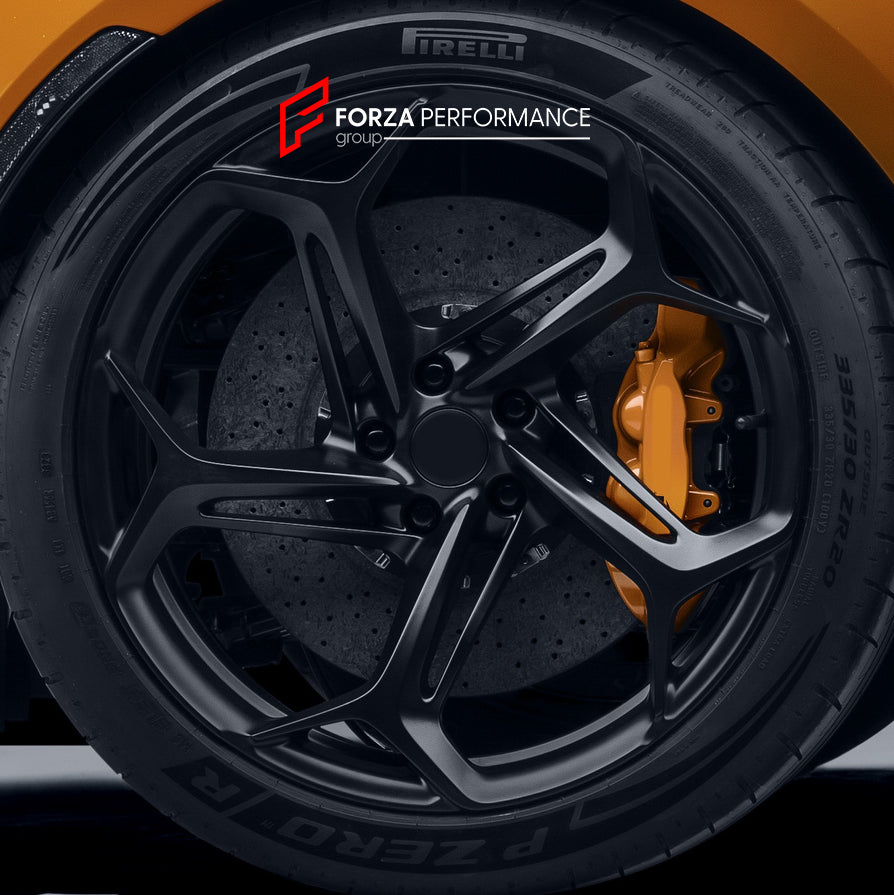 Buy Now FORGED WHEELS RIMS for MCLAREN W1 2025 and upgrade car parts from SIR Tuning at the Best Price. Headlights, Tail lights, Bodykits, Navigations, wheels and more - Fast & Free Shipping within Europe, US & Worldwide.