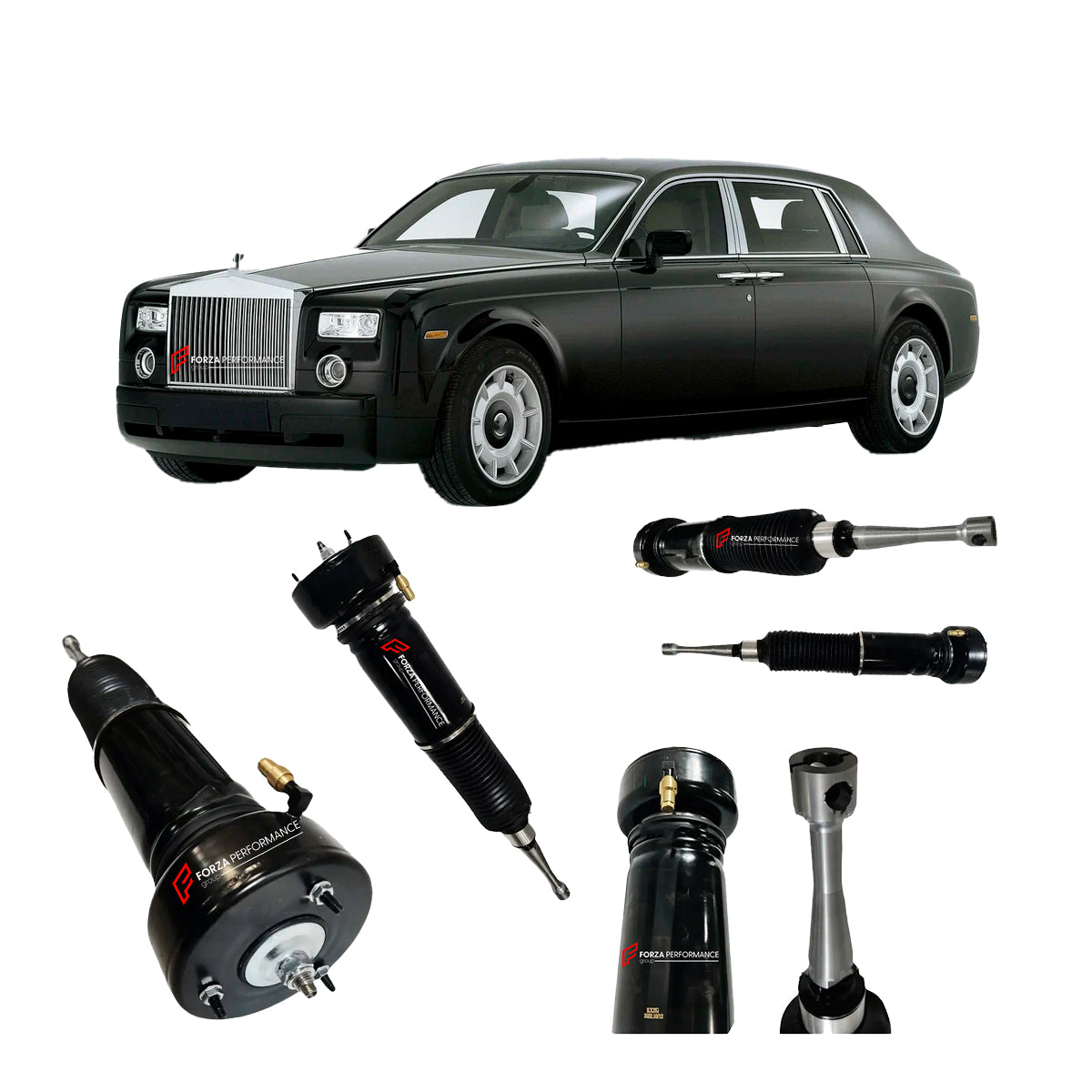 FRONT AIR SUSPENSION SHOCK ABSORBER STRUT SPRING SHOCK ABSORBER for ROLLS-ROYCE PHANTOM 2003 - 2017