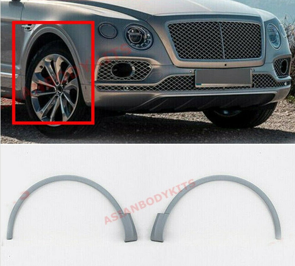 FRONT FENDER FLARES for BENTLEY BENTAYGA SUV 2015 - 2020