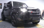 FRONT GRILLE WITH LED LIGHTS for LAND ROVER DEFENDER L663 2021+