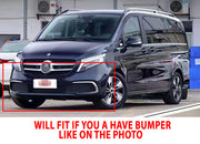 FRONT GRILLE and FRONT BUMPER MESH for MERCEDES BENZ V CLASS W447 2020+ MAYBACH
