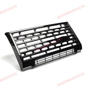 FRONT GRILLE for LAND ROVER DEFENDER 90 / 110 L316 2001 - 2017 (Gloss black)
