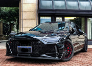 DRY CARBON FRONT LIP for AUDI A7 C8 4K8 2018 - 2023