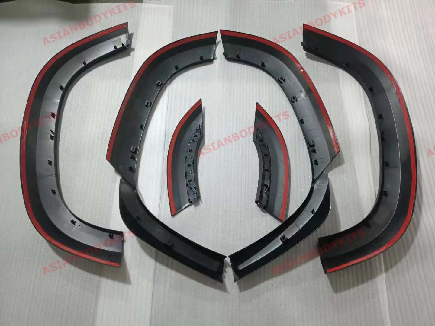 FRONT REAR WIDE FENDER FLARES for LAND ROVER DEFENDER 110 L663 2020+ (UNPAINTED)