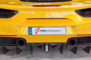 DRY CARBON FIBER REAR DIFFUSER for FERRARI 488 GTB 2015 - 2019 | SC STYLE
