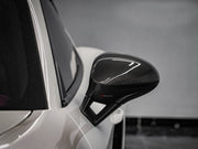 CARBON FIBER SIDE MIRROR COVERS for PORSCHE 718 2017 2018