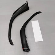 DRY CARBON FRONT CORNER SPLITTERS for FERRARI 296 GTB 2021+ | OEM STYLE