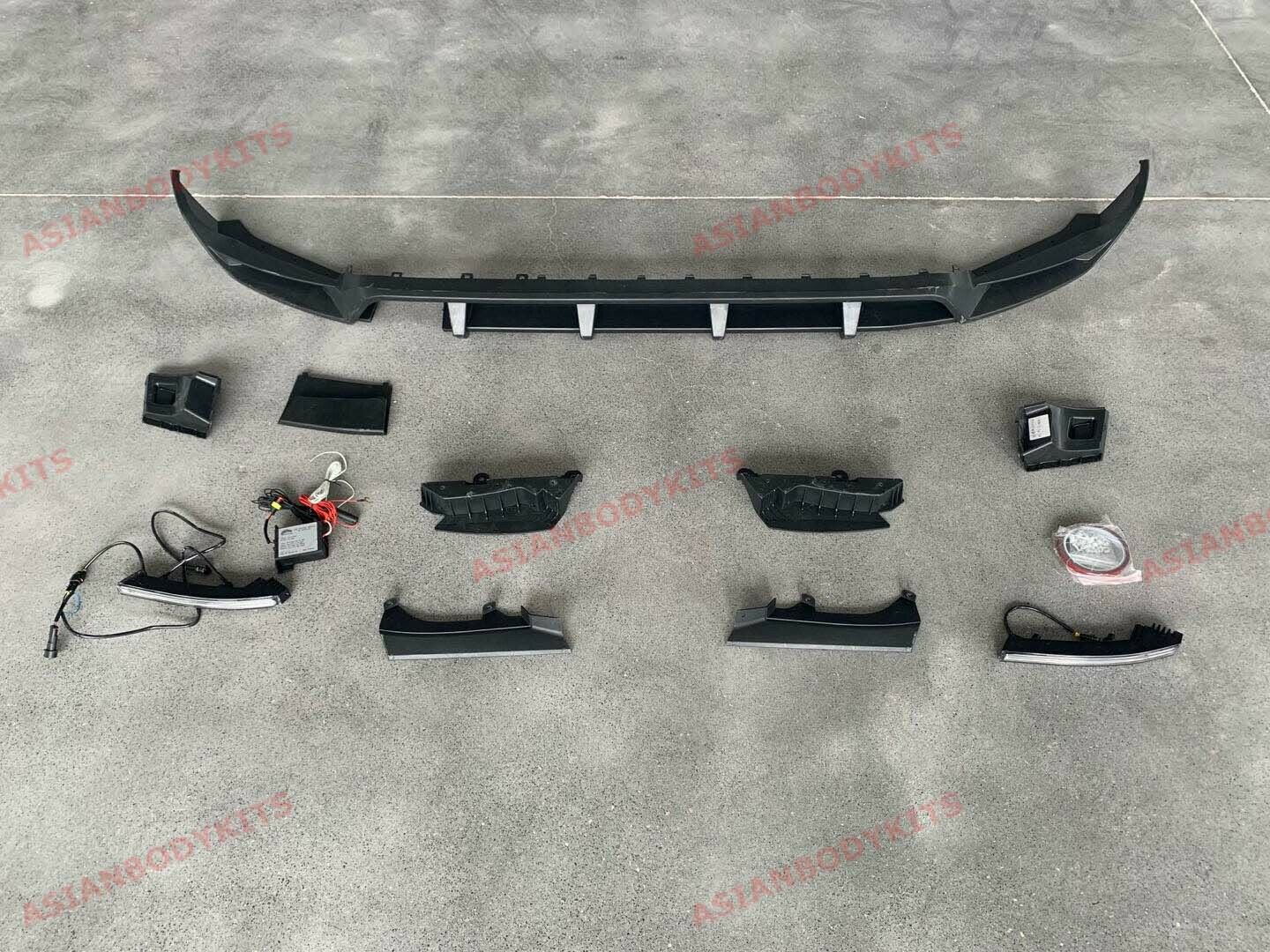 FRONT LIP REAR DIFFUSER for MERCEDES BENZ G CLASS W463A W464 G63 AMG 2018 - 2024