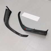 DRY CARBON FRONT CORNER SPLITTERS for FERRARI 296 GTB 2021+ | OEM STYLE