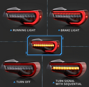 2012-2021 Vland frs/brz/86 Headlights & Tail Lights