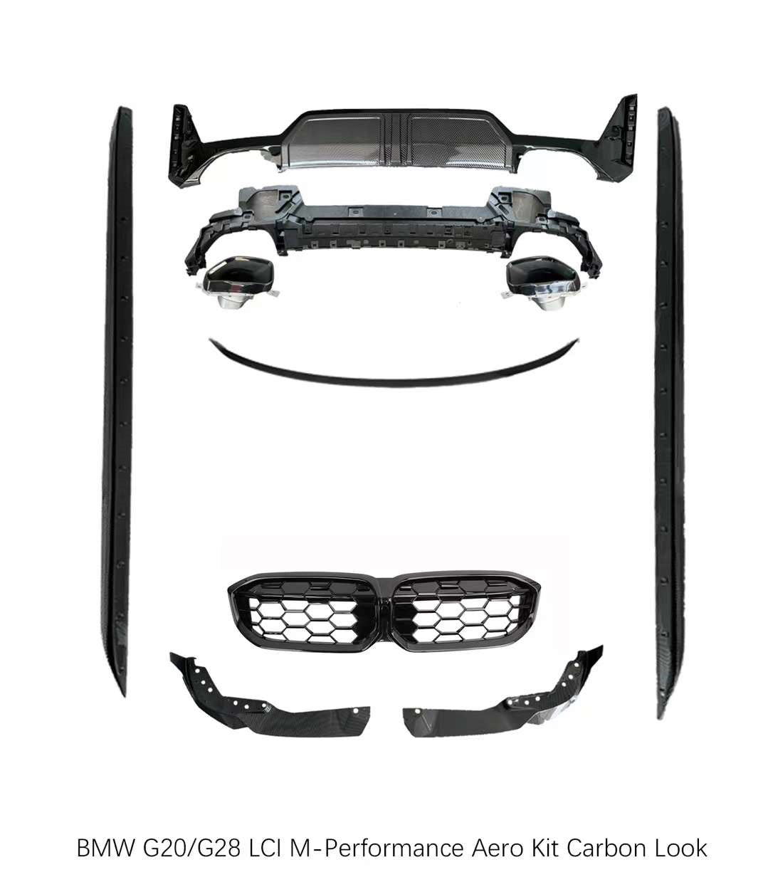 AERO KIT FOR BMW 3 SERIES G20 LCI M-PERFORMANCE