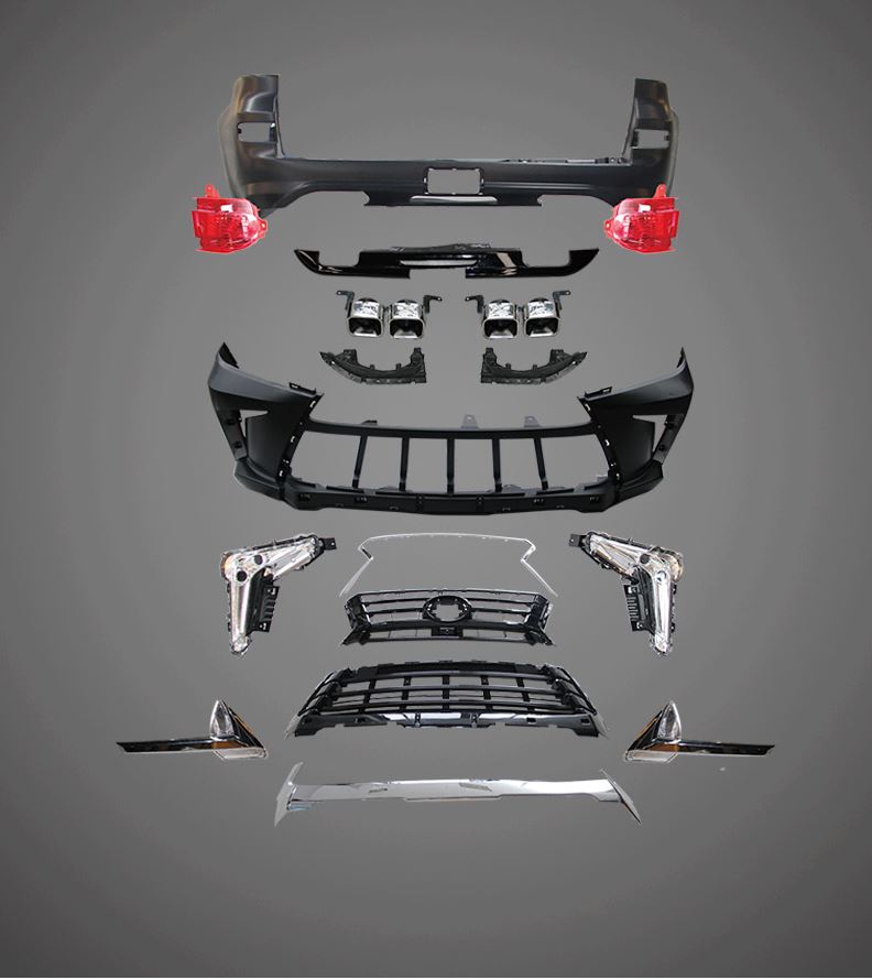 BODY KIT FOR TOYOTA LAND CRUISER TO LEXUS 570 MODEL 2008-2016