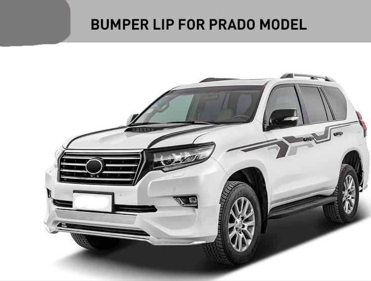 BUMPER LIPS FOR TOYOTA PRADO body kits MODEL 2017 - 2024