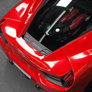 DRY CARBON FIBER REAR AIR VENT COVER for FERRARI 488 GTB 2015 - 2019 | SC STYLE