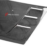 DRY CARBON FIBER REAR AIR VENT COVER for FERRARI 488 GTB 2015 - 2019 | SC STYLE