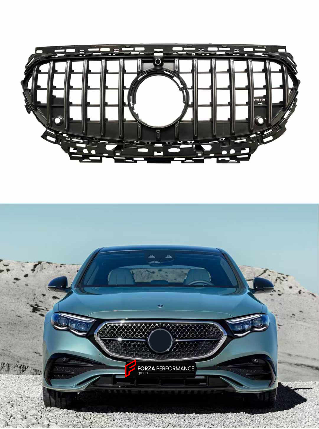 FRONT GRILLE for MERCEDES-BENZ E-CLASS W214 2023+