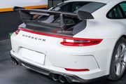 DRY CARBON REAR WING SPOILER for PORSCHE 911 991 2011 - 2020 | GT3 STYLE