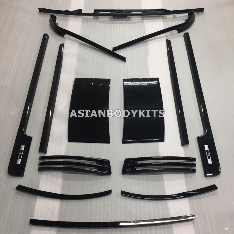 Gloss black painted trim kit for Range Rover Vogue L405 facelift 2018+