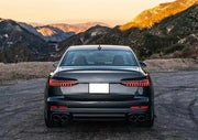 REAR DIFFUSER WITH EXHAUST TIPS for AUDI A6 C8 SALOON 2018 - 2023 | S6 STYLE