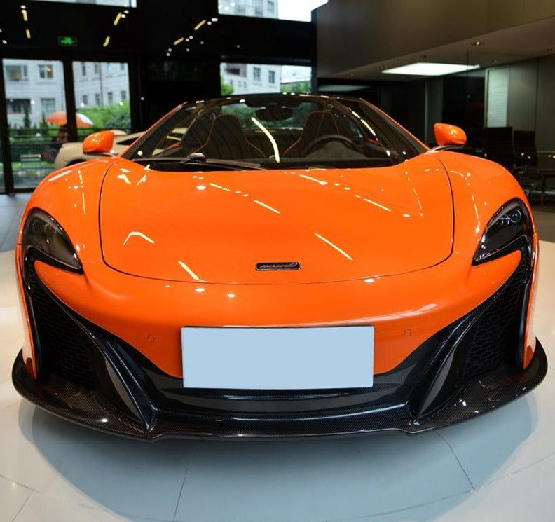 DRY CARBON FRONT LIP for MCLAREN MP4-12C 625C 650S 675LT