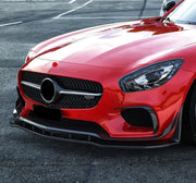 DRY CARBON FIBER FRONT LIP for AMG GT GTS C190 2014 - 2017