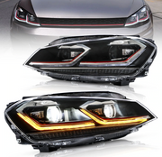18-21 Volkswagen Golf MK7.5 Vland Full LED Projector Headlights [E-mark]