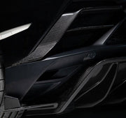 FORZA DRY CARBON REAR BUMPER TRIMS FOR LAMBORGHINI HURACAN EVO RWD