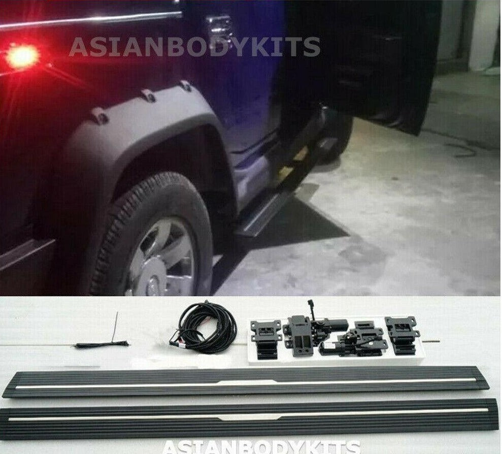 for Hummer H2 SIDE STEP ELECTRIC Deployable running boards power step (2003-09)