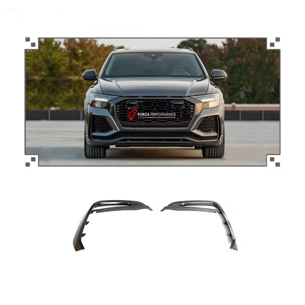CARBON FOG LIGHTS COVERS for AUDI RSQ8 2021+