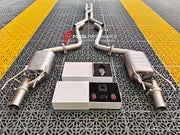 VALVED EXHAUST CATBACK MUFFLER for Mercedes-Benz S Class W221 S300