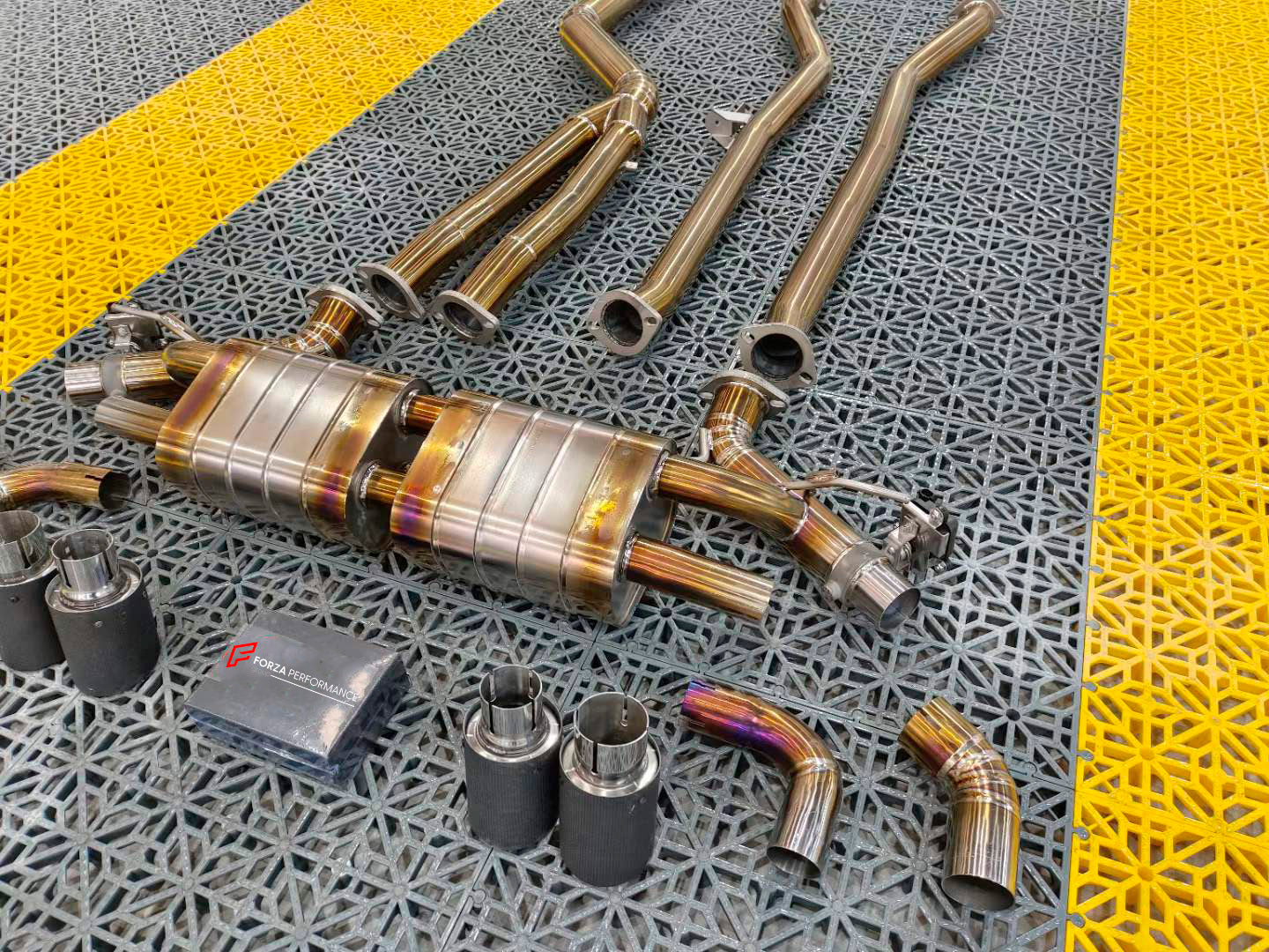 VALVED EXHAUST CATBACK MUFFLER for BMW 5 Series G30 540i 3.0 2016+