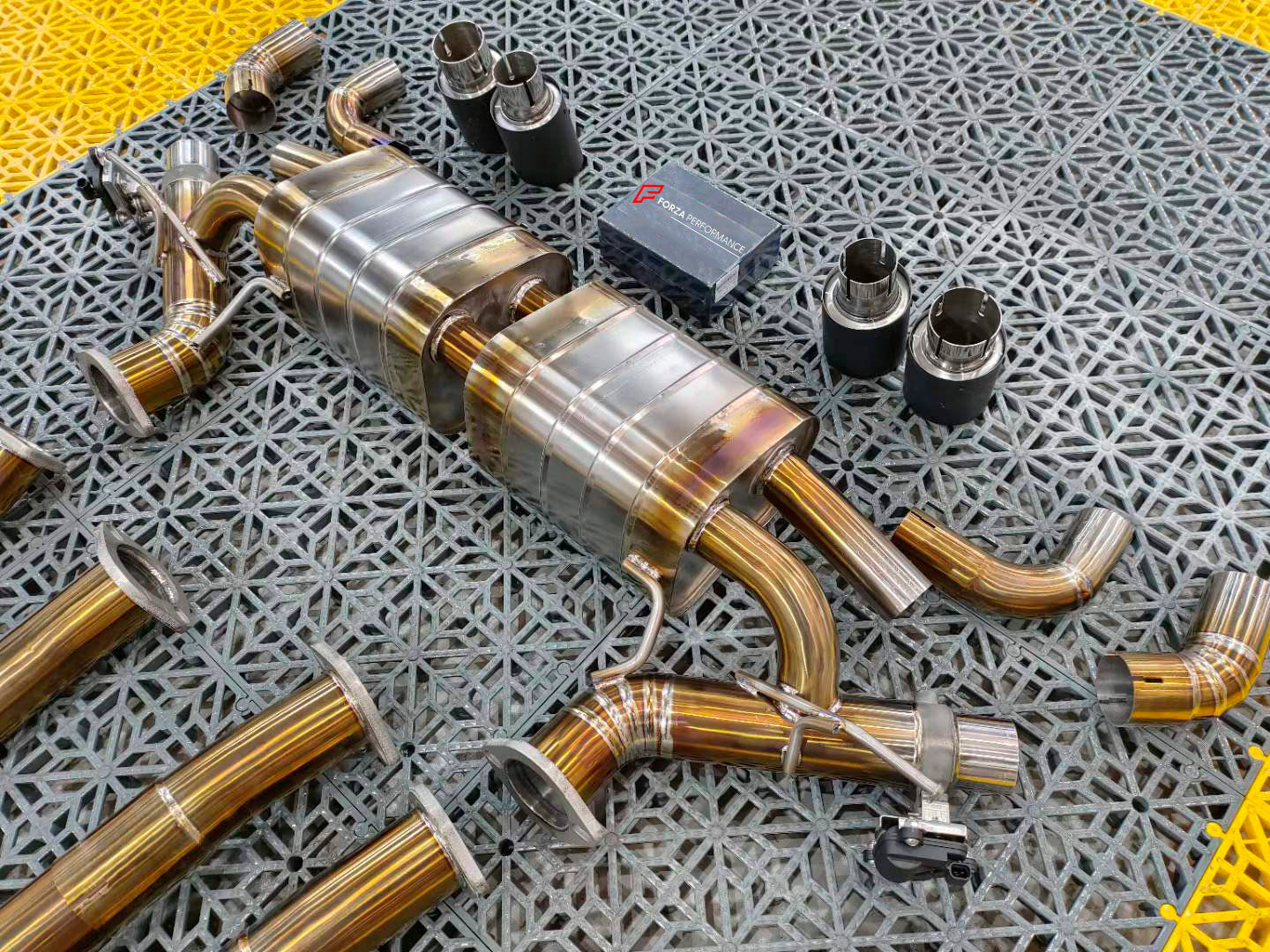 VALVED EXHAUST CATBACK MUFFLER for BMW 5 Series G30 540i 3.0 2016+