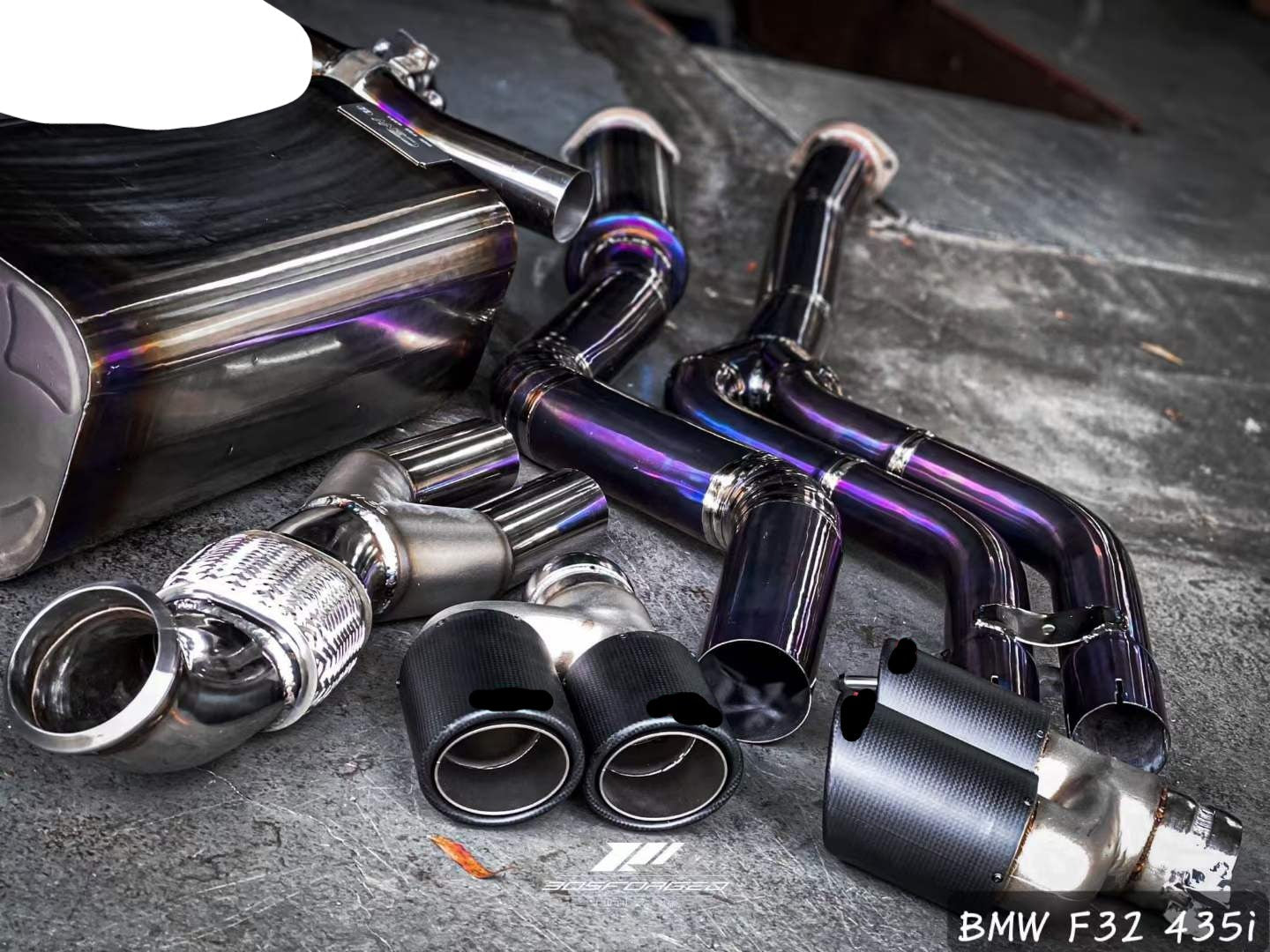 VALVED EXHAUST CATBACK MUFFLER V1 for BMW  4 Series  F32 435i coupe 2.0T 2014+