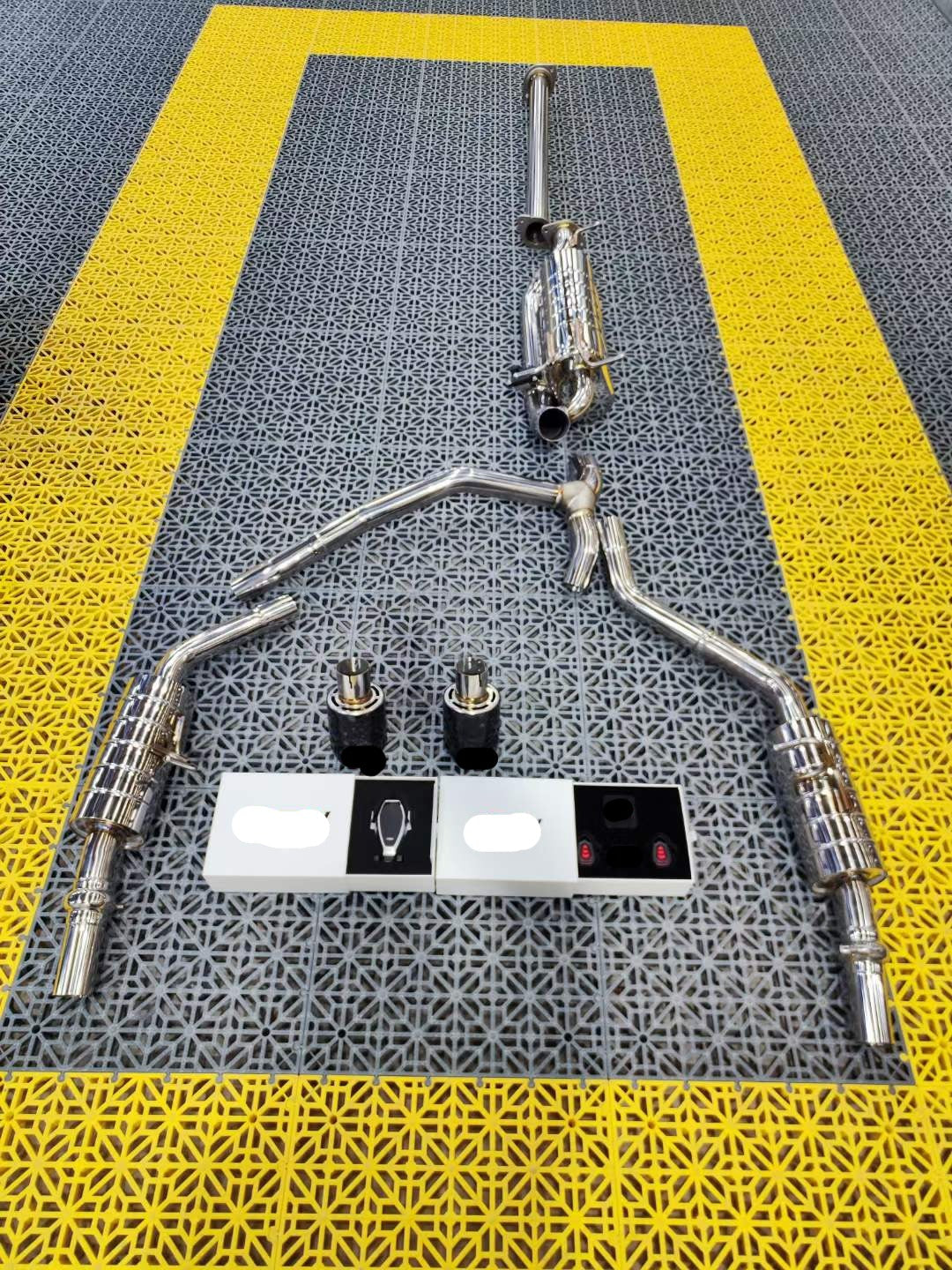 VALVED EXHAUST CATBACK MUFFLER for DODGE RAM 5.7 2020+