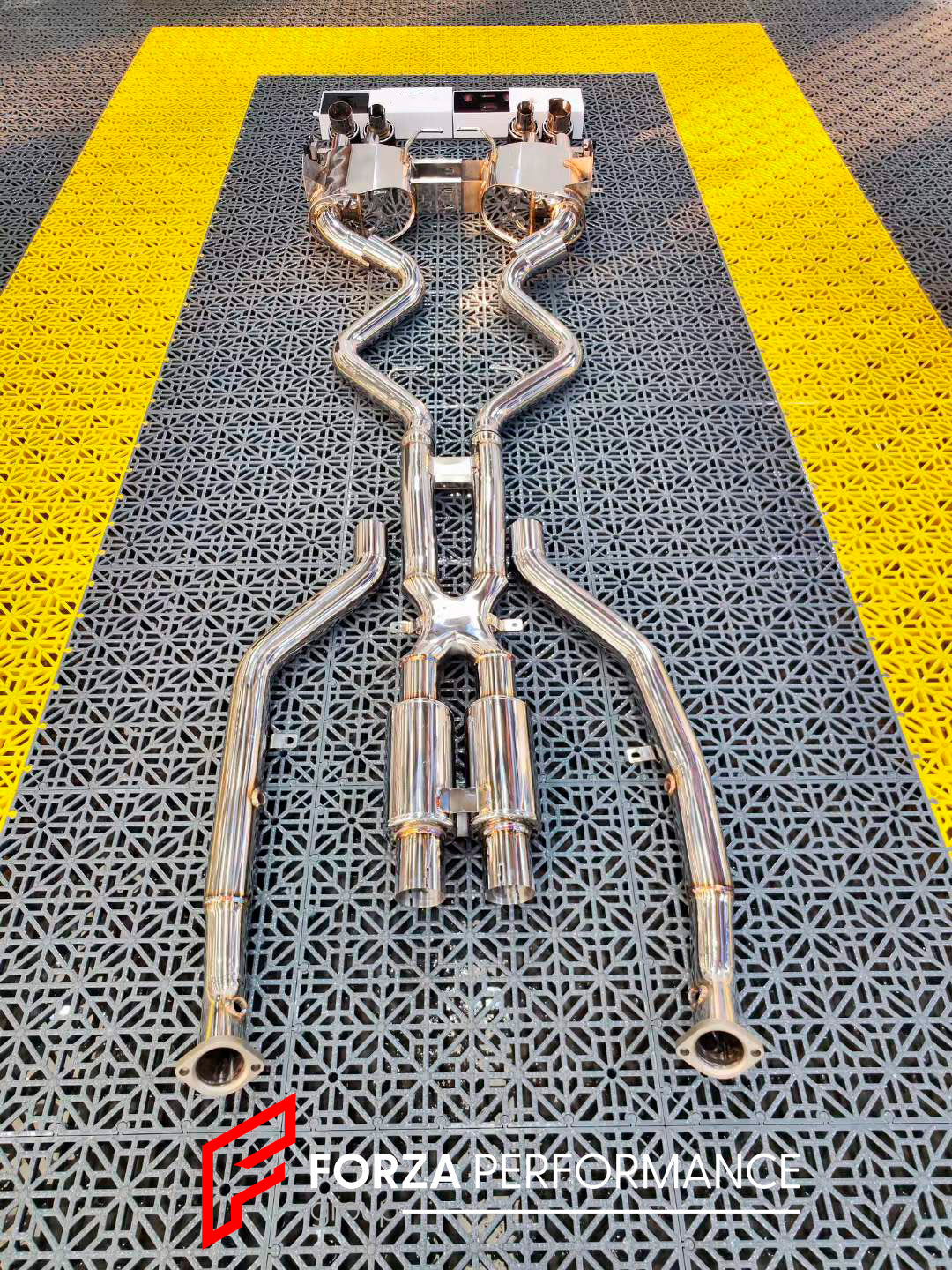 VALVED EXHAUST CATBACK MUFFLER for BMW M3 E92 4.0 2008 - 2013